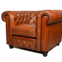 Fauteuil Club Churchill havane