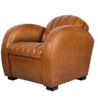 Fauteuil Club Corvette Havane