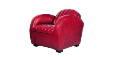 Fauteuil Club Corvette Rouge