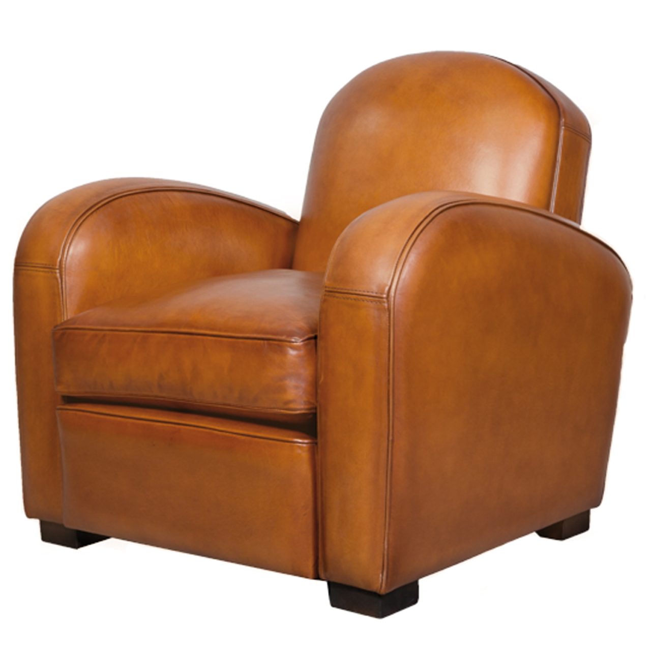 Fauteuil Club Corvette en Cuir Pleine Fleur — free download